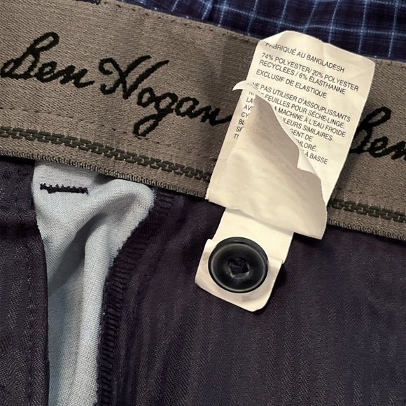 (34) PERRY ELLIS BEN HOGAN Men's Shorts Sz 34 Nice Checkered Pattern - Picture 10 of 11